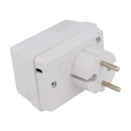 Carcasă Alimentator ABS Gri 52x73x46mm | Electronic-mag.ro | Componente Electronice