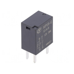 Releu electromagnetic 12VDC 35A cu soclu | Electronic-mag.ro | Componente Electronice