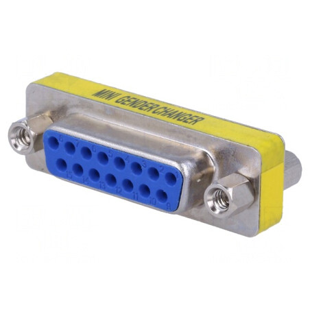 Adaptor D-Sub 15-Pin Mamă-Mamă | Electronic-mag.ro | Componente Electronice
