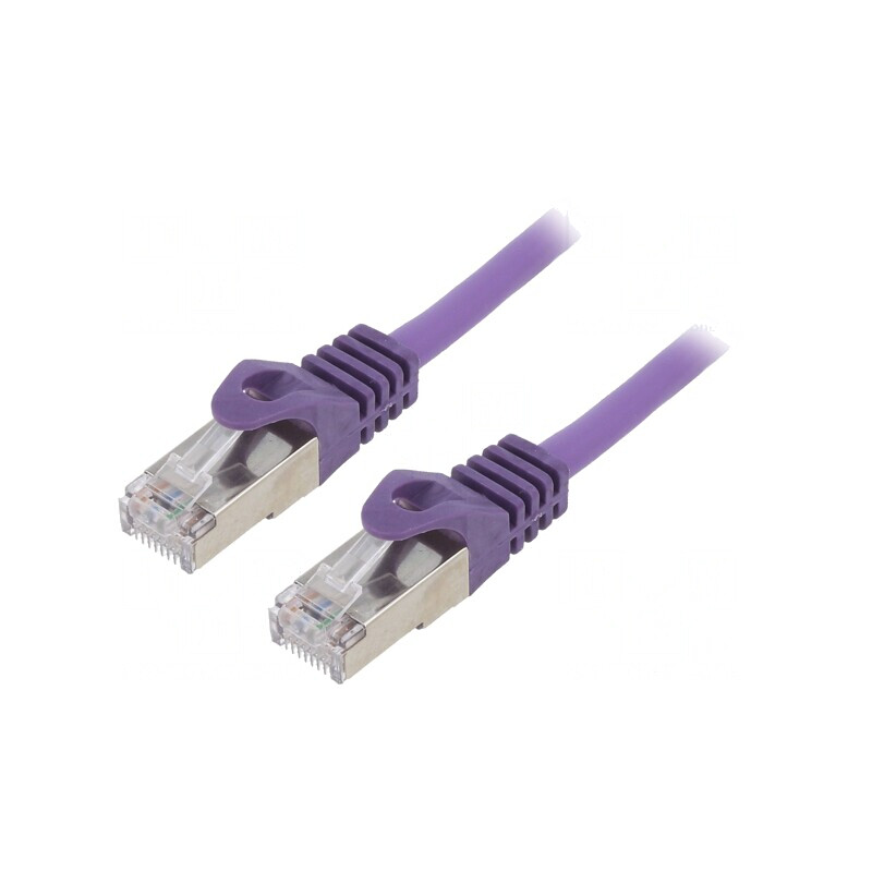 Patch cord F/UTP Cat6 Violet 3m RJ45 | Electronic-mag.ro | Componente Electronice Patch cord F/UTP Cat6 Violet 3m RJ45 | Electronic-mag.ro | Componente Electronice