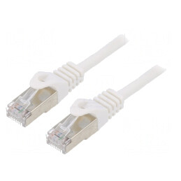 Patch cord alb 3m RJ45 F/UTP Cat6 | Electronic-mag.ro | Componente Electronice