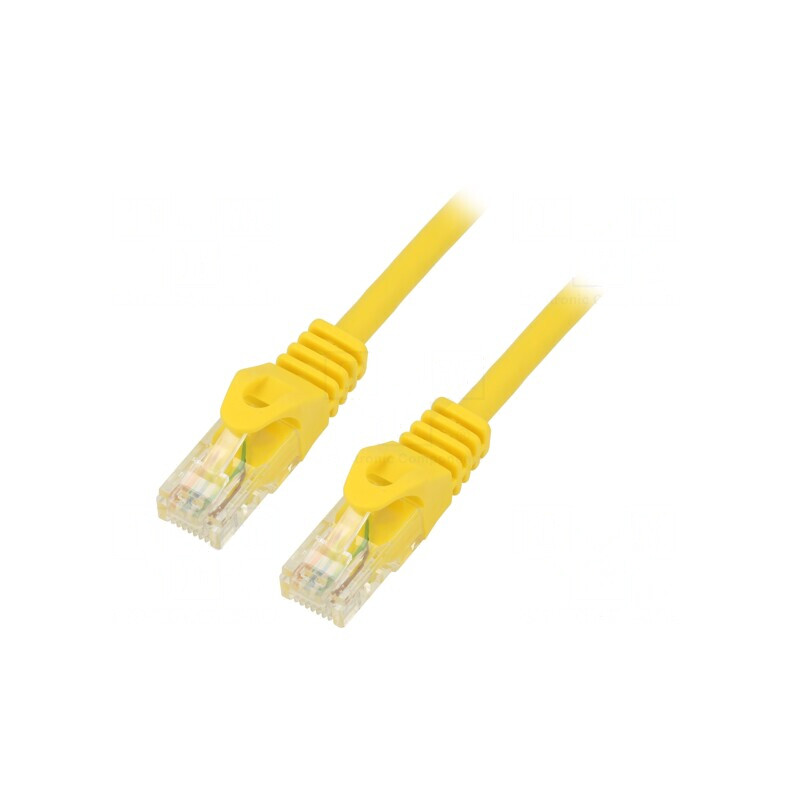 Patch Cord U/UTP Cat6 Galben 5m Cablexpert | Electronic-mag.ro | Componente Electronice Patch Cord U/UTP Cat6 Galben 5m Cablexpert | Electronic-mag.ro | Componente Electronice