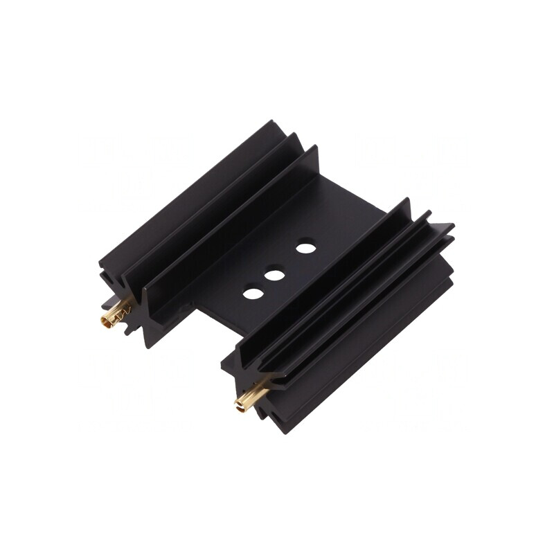 Radiator extrudat negru SOT32 TO220 TO3P 38.1mm 11K/W | Electronic-mag.ro | Componente Electronice