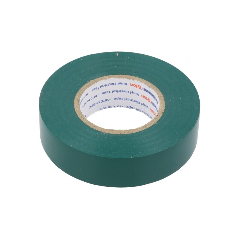 Bandă electroizolantă verde PVC 19mm x 20m | Electronic-mag.ro | Componente Electronice