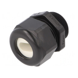Garnitură etanșare poliamidă neagră IP65 M25 1,5 14x7mm | Electronic-mag.ro | Componente Electronice