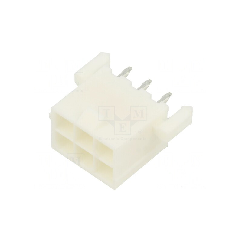 Soclu cablu-placă Mini-Fit Jr 6 pini aurit | Electronic-mag.ro | Componente Electronice Soclu cablu-placă Mini-Fit Jr 6 pini aurit | Electronic-mag.ro | Componente Electronice