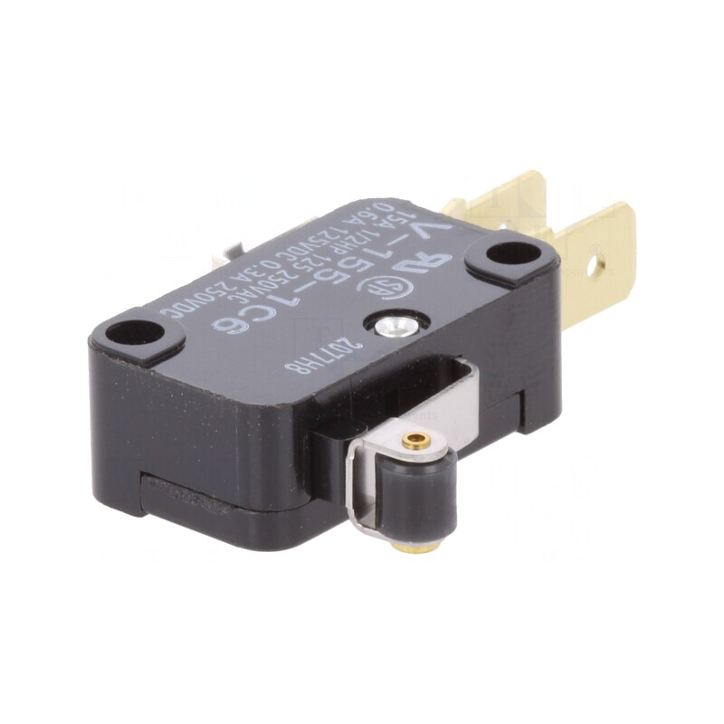 Microîntrerupător SNAP ACTION SPDT 15A 250VAC | Electronic-mag.ro | Componente Electronice