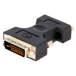 Convertor D-Sub 15pin HD la DVI-I 24+5 | Electronic-mag.ro | Componente Electronice