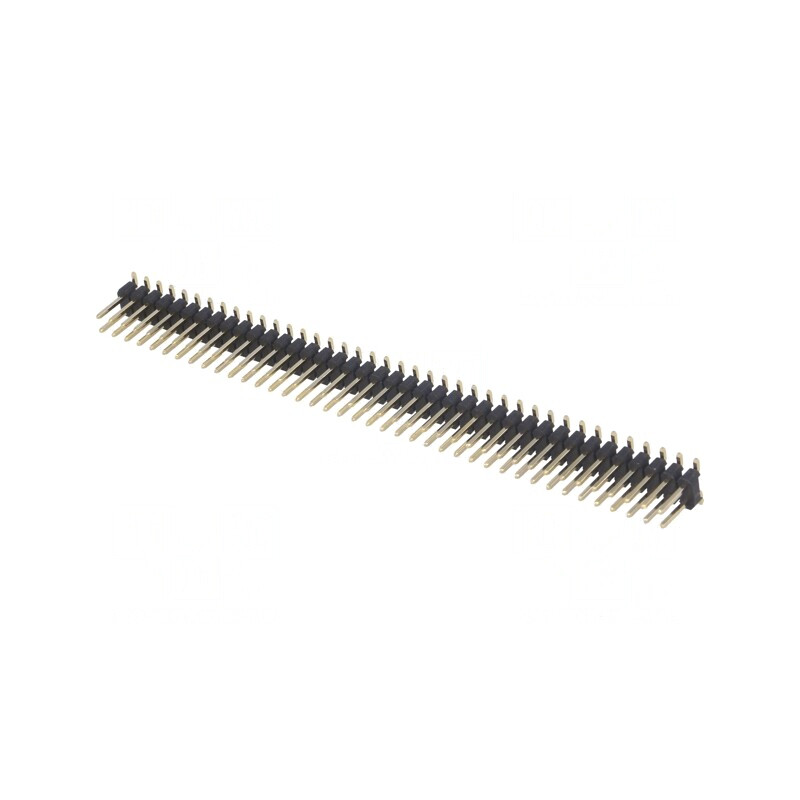 Conector pini tată 2x40 2,54mm SMT | Electronic-mag.ro | Componente Electronice