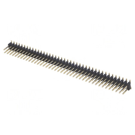 Conector pini tată 2x40 2,54mm SMT | Electronic-mag.ro | Componente Electronice