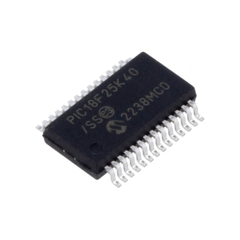 Microcontroler PIC 64MHz 2,3-5,5V SMD SSOP28 | Electronic-mag.ro | Componente Electronice