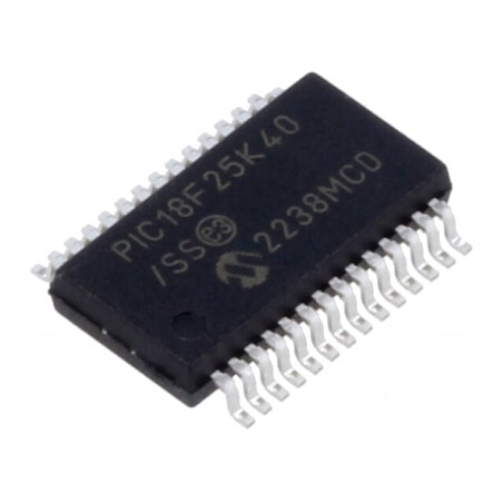 Microcontroler PIC 64MHz 2,3-5,5V SMD SSOP28 | Electronic-mag.ro | Componente Electronice