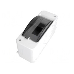 Carcasă modulară IP30 de perete albă ABS | Electronic-mag.ro | Componente Electronice