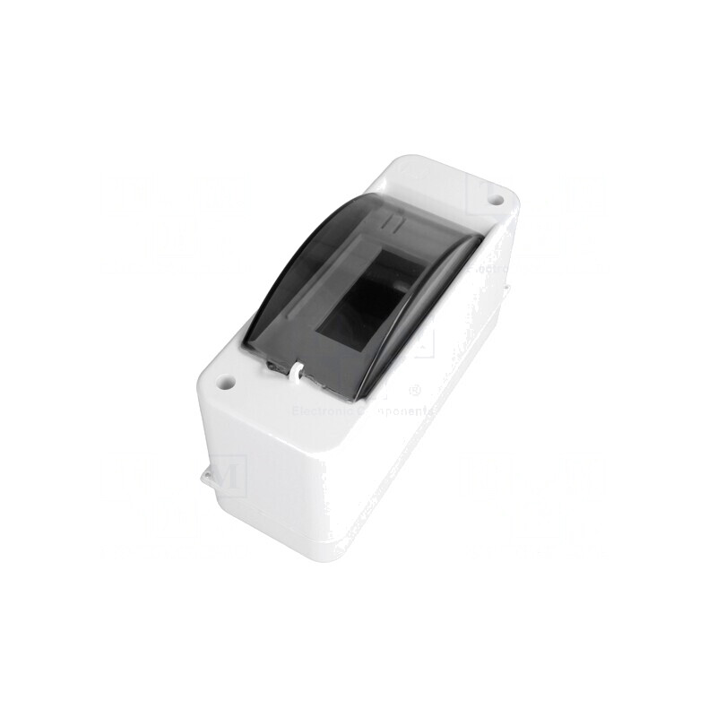Carcasă modulară IP30 de perete albă ABS | Electronic-mag.ro | Componente Electronice