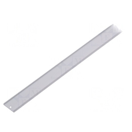 Profil aluminiu pentru module LED albă, 1m, montaj de suprafață | Electronic-mag.ro | Componente Electronice