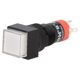 Comutator acționat prin apăsare SPDT 0,5A 250VAC IP40 | Electronic-mag.ro | Componente Electronice