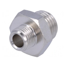 Niplu Reducţie Alamă Nichelată G 3/8 FI | Electronic-mag.ro | Componente Electronice