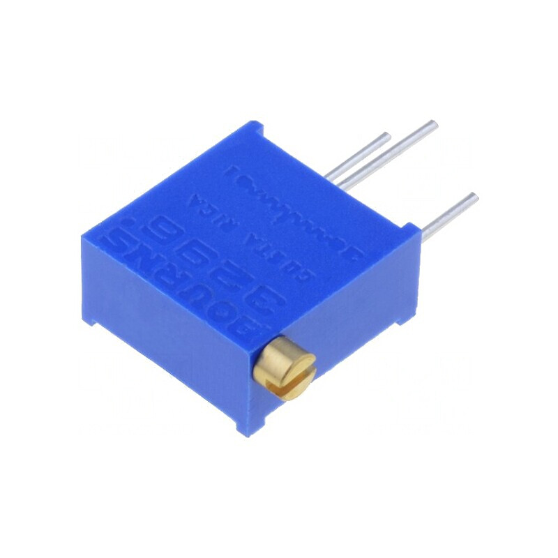 Potențiometru Multitură 500kΩ 500mW THT ±10% | Electronic-mag.ro | Componente Electronice