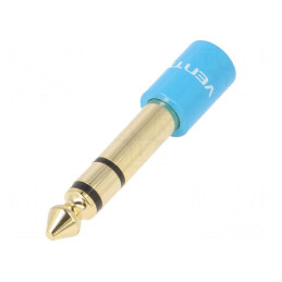 Adaptor Jack 3.5mm la 6.3mm Aurit | Electronic-mag.ro | Componente Electronice