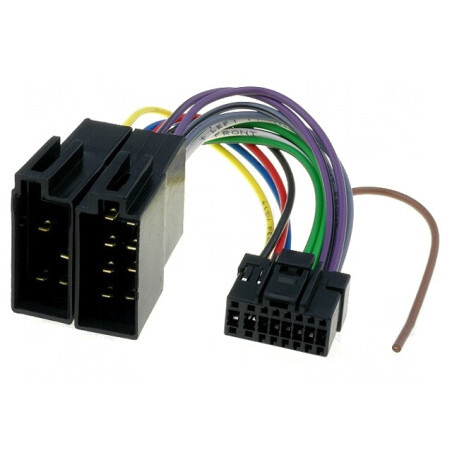 Conector ISO Panasonic 16 pini | Electronic-mag.ro | Componente Electronice
