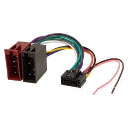 Conector ISO JVC 16 PIN | Electronic-mag.ro | Componente Electronice