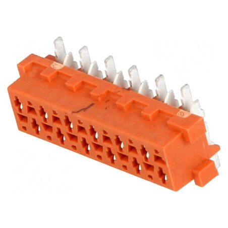 Micro-MaTch Soclu Mamă 12 Pin SMT PCB 2x6 | Electronic-mag.ro | Componente Electronice