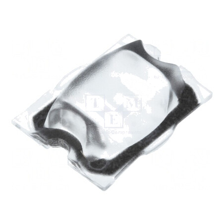 Lentilă LED Dreptunghiulară Transparentă PMMA | Electronic-mag.ro | Componente Electronice