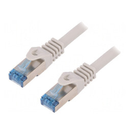 Cablu Patch Cord S/FTP Cat6a 1m Gri LSZH | Electronic-mag.ro | Componente Electronice