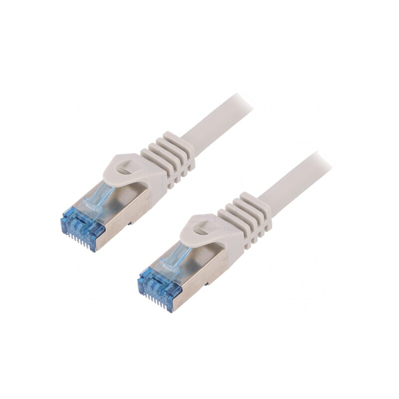 Cablu Patch Cord S/FTP Cat6a 1m Gri LSZH | Electronic-mag.ro | Componente Electronice Cablu Patch Cord S/FTP Cat6a 1m Gri LSZH | Electronic-mag.ro | Componente Electronice