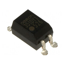 Releu semiconductor SPST-NO 100mA 350VAC 350VDC SMT | Electronic-mag.ro | Componente Electronice