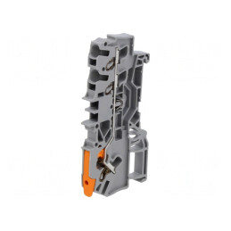 Conector Îmbinare Șine 0,25-2,5mm2 3 Borne Gri | Electronic-mag.ro | Componente Electronice