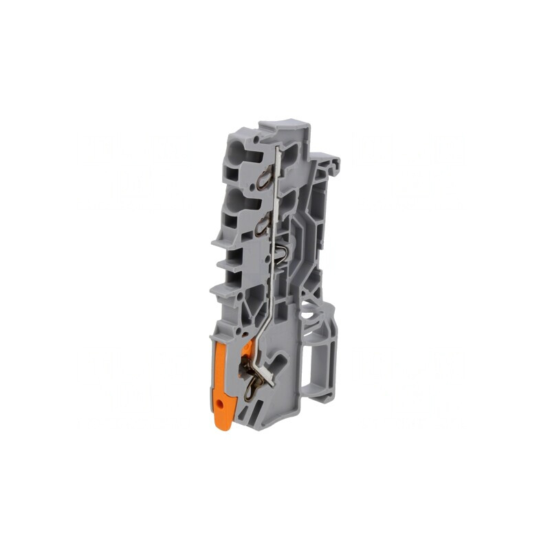 Conector Îmbinare Șine 0,25-2,5mm2 3 Borne Gri | Electronic-mag.ro | Componente Electronice