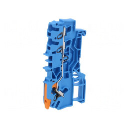 Conector Șine 0,25-2,5mm2 3 Pini Albastru | Electronic-mag.ro | Componente Electronice