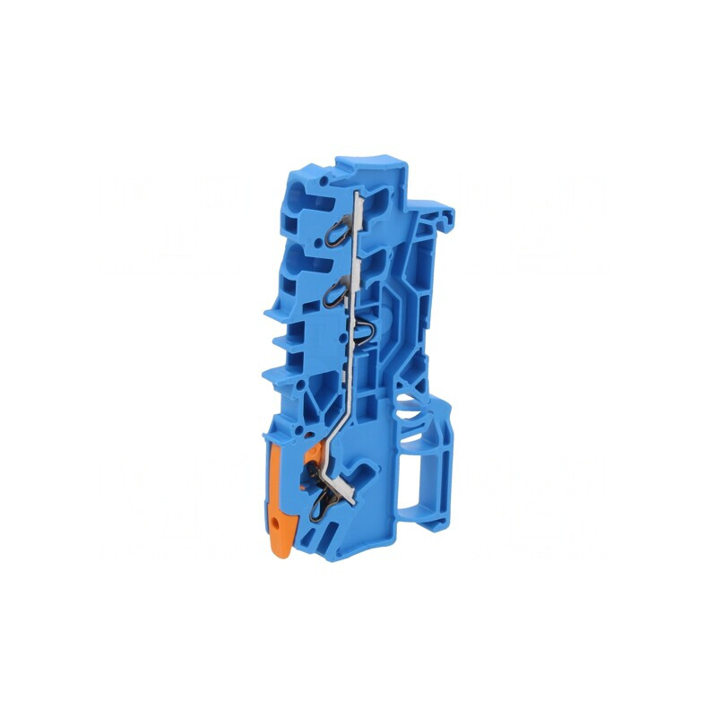 Conector Șine 0,25-2,5mm2 3 Pini Albastru | Electronic-mag.ro | Componente Electronice