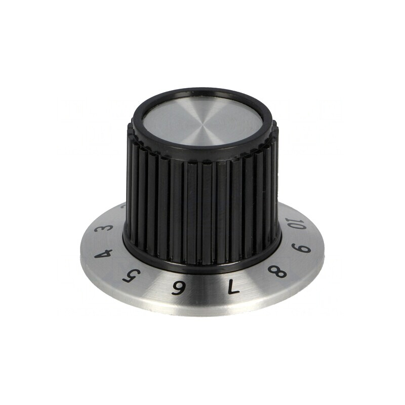 Buton rotativ cu flanșă plastic 6,35mm | Electronic-mag.ro | Componente Electronice Buton rotativ cu flanșă plastic 6,35mm | Electronic-mag.ro | Componente Electronice