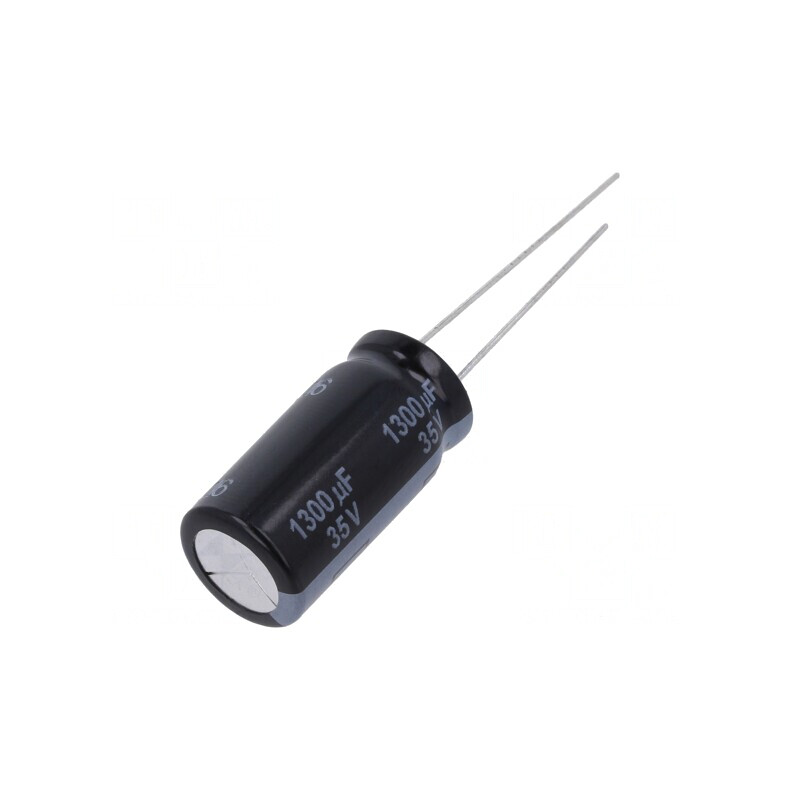 Condensator Electrolitic THT 1300uF 35V 12.5x25mm | Electronic-mag.ro | Componente Electronice