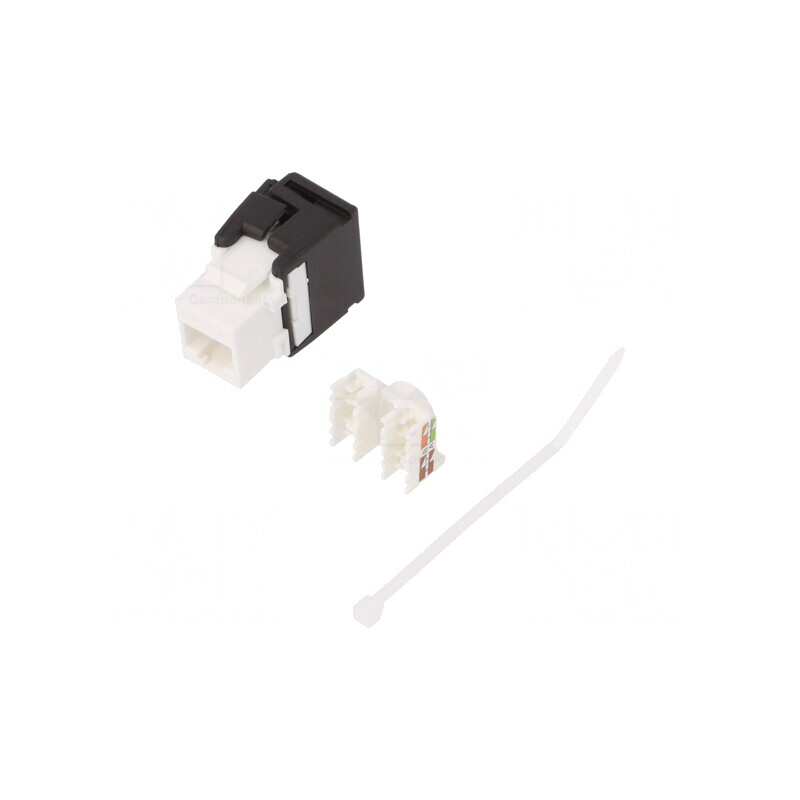 Soclu RJ45 Keystone Cat 5e/6 Necranat PoE Alb | Electronic-mag.ro | Componente Electronice Soclu RJ45 Keystone Cat 5e/6 Necranat PoE Alb | Electronic-mag.ro | Componente Electronice