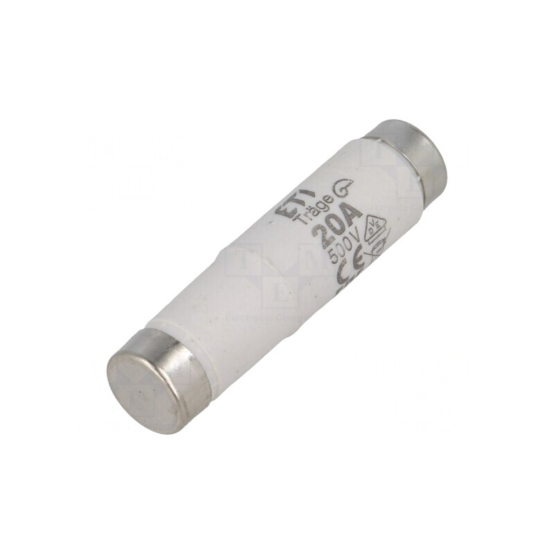 Siguranță Ceramică gG 20A 500V | Electronic-mag.ro | Componente Electronice