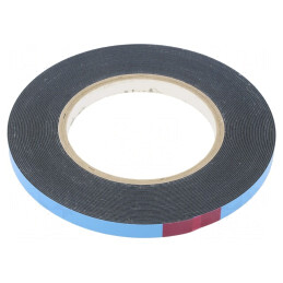 Bandă Dublu Adezivă Acrilică 9mm x 10m x 0.8mm | Electronic-mag.ro | Componente Electronice