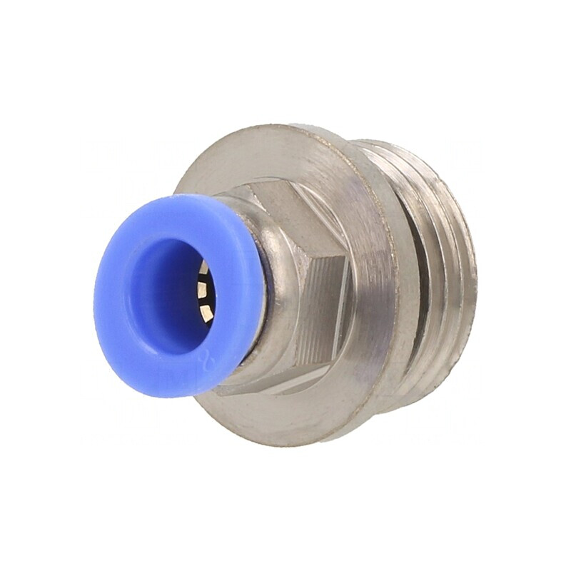 Racord push-in simplu alamă nichelată M10x1 30bar | Electronic-mag.ro | Componente Electronice