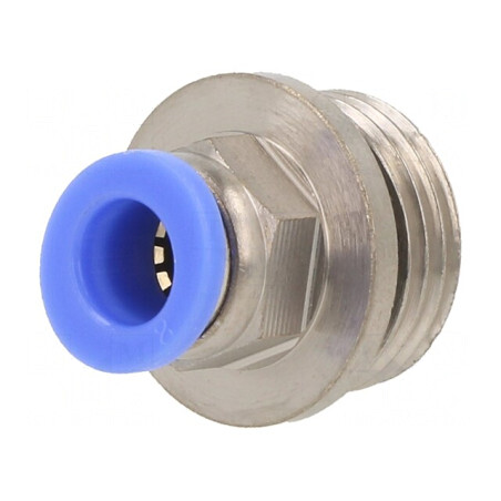 Racord push-in simplu alamă nichelată M10x1 30bar | Electronic-mag.ro | Componente Electronice