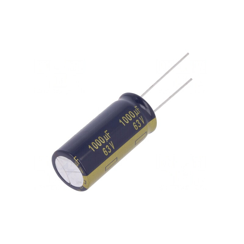 Condensator electrolitic low ESR 1000uF 63V 16x35.5mm | Electronic-mag.ro | Componente Electronice Condensator electrolitic low ESR 1000uF 63V 16x35.5mm | Electronic-mag.ro | Componente Electronice