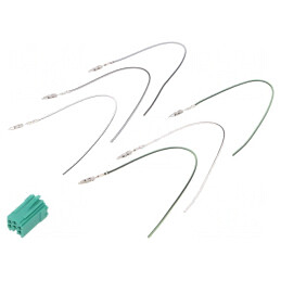 Kit Cabluri cu Pini ISO Mini Mufa 6PIN | Electronic-mag.ro | Componente Electronice