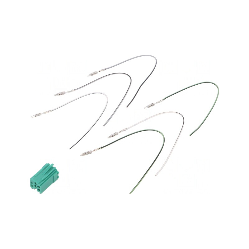 Kit Cabluri cu Pini ISO Mini Mufa 6PIN | Electronic-mag.ro | Componente Electronice