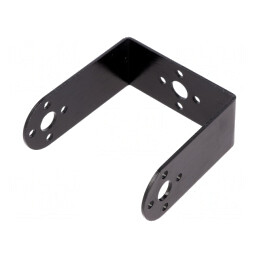 Suport Negru Piese Servomecanism Standard | Electronic-mag.ro | Componente Electronice