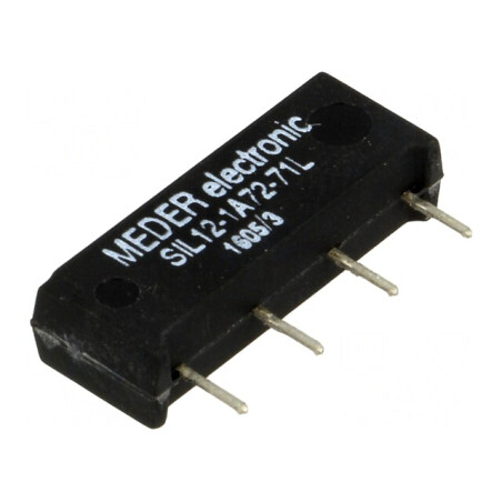 Releu Senzor Reed SPST-NO 12VDC 1,25A 200VDC | Electronic-mag.ro | Componente Electronice