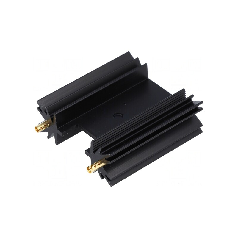 Radiator extrudat SOT32 TO220 TO3P negru 38.1mm 11K/W | Electronic-mag.ro | Componente Electronice