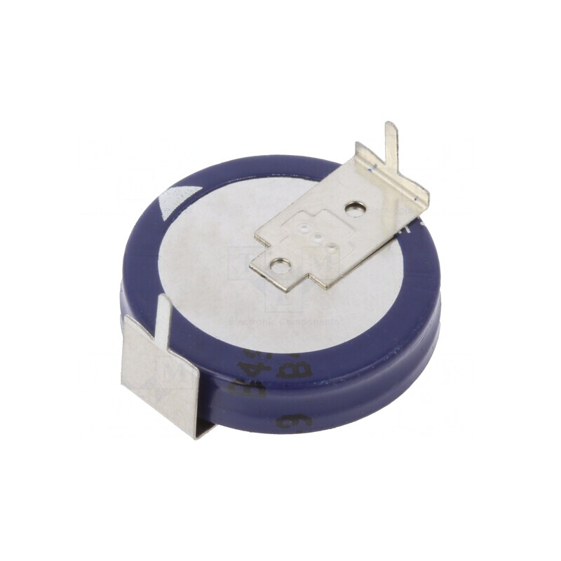 Supercondensator THT 1.5F 5.5V 19x6.7mm 30Ω | Electronic-mag.ro | Componente Electronice