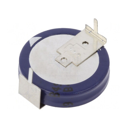 Supercondensator THT 1.5F 5.5V 19x6.7mm 30Ω | Electronic-mag.ro | Componente Electronice