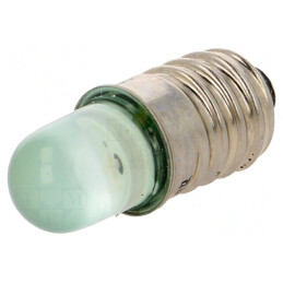 Lampă LED verde 230V E10 | Electronic-mag.ro | Componente Electronice